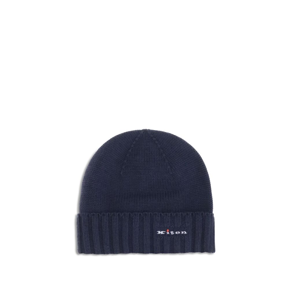 Kiton Wool beanie Hat LUNESCAPE