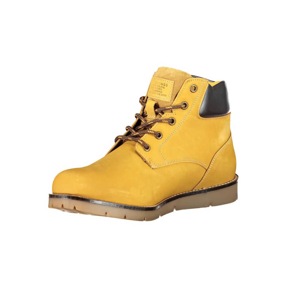 Levi's Yellow Polyester Boot LUNESCAPE