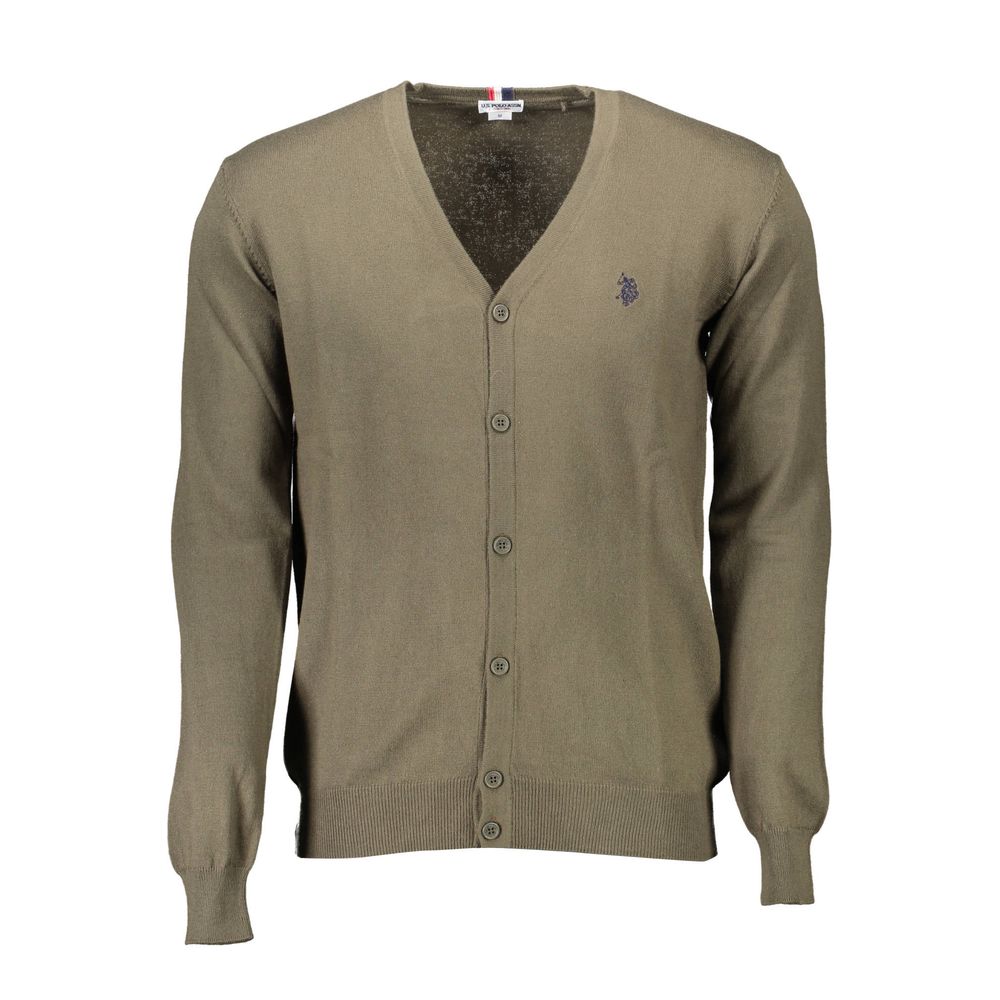 U.S. POLO ASSN. Verde Cotton Men's Cardigan
