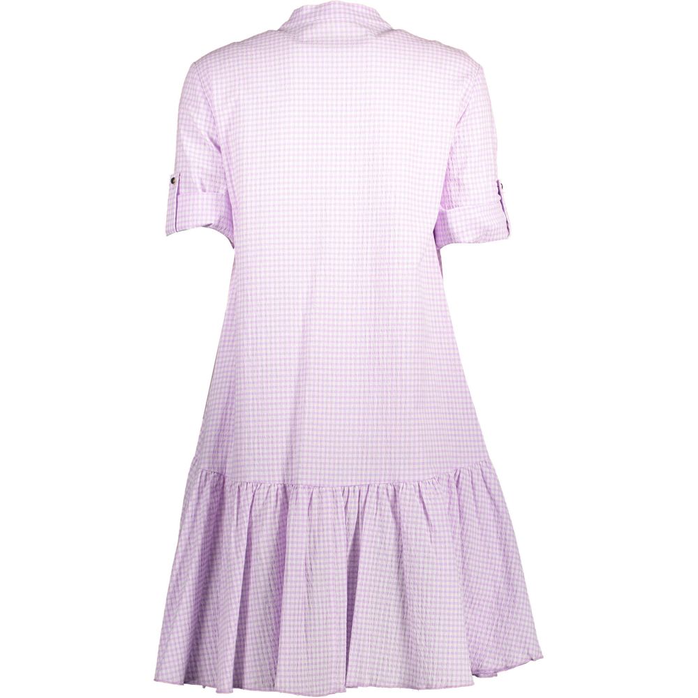 Kocca Pink Cotton Dress LUNESCAPE