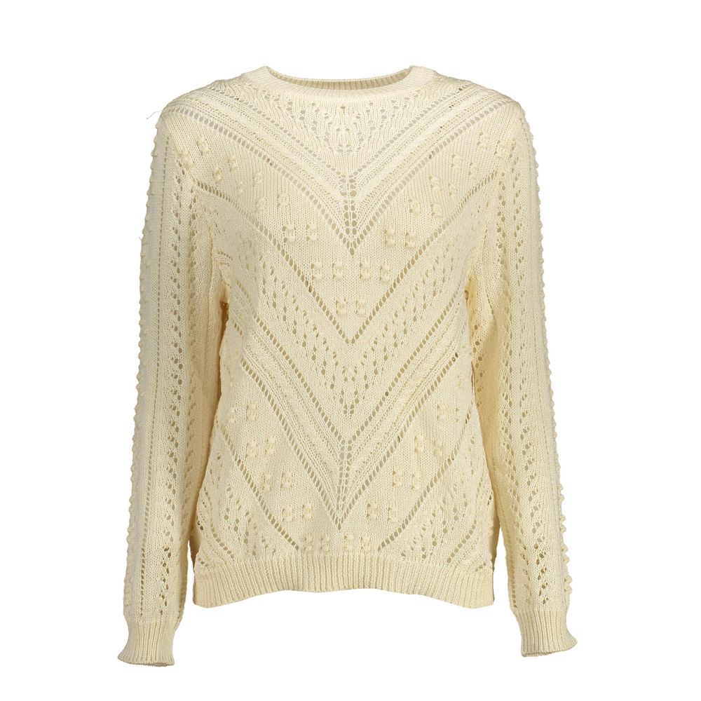 Kocca White Polyester Sweater LUNESCAPE