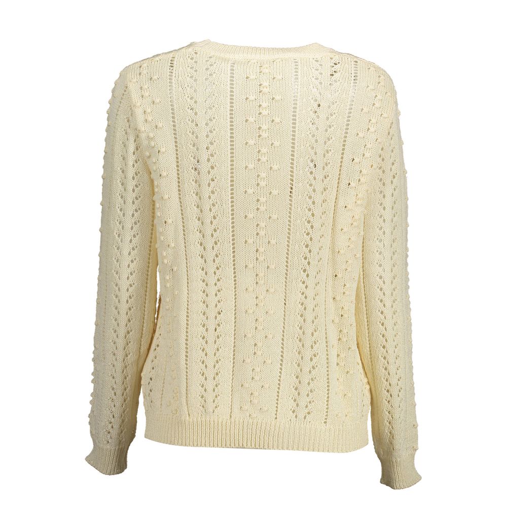 Kocca White Polyester Sweater LUNESCAPE
