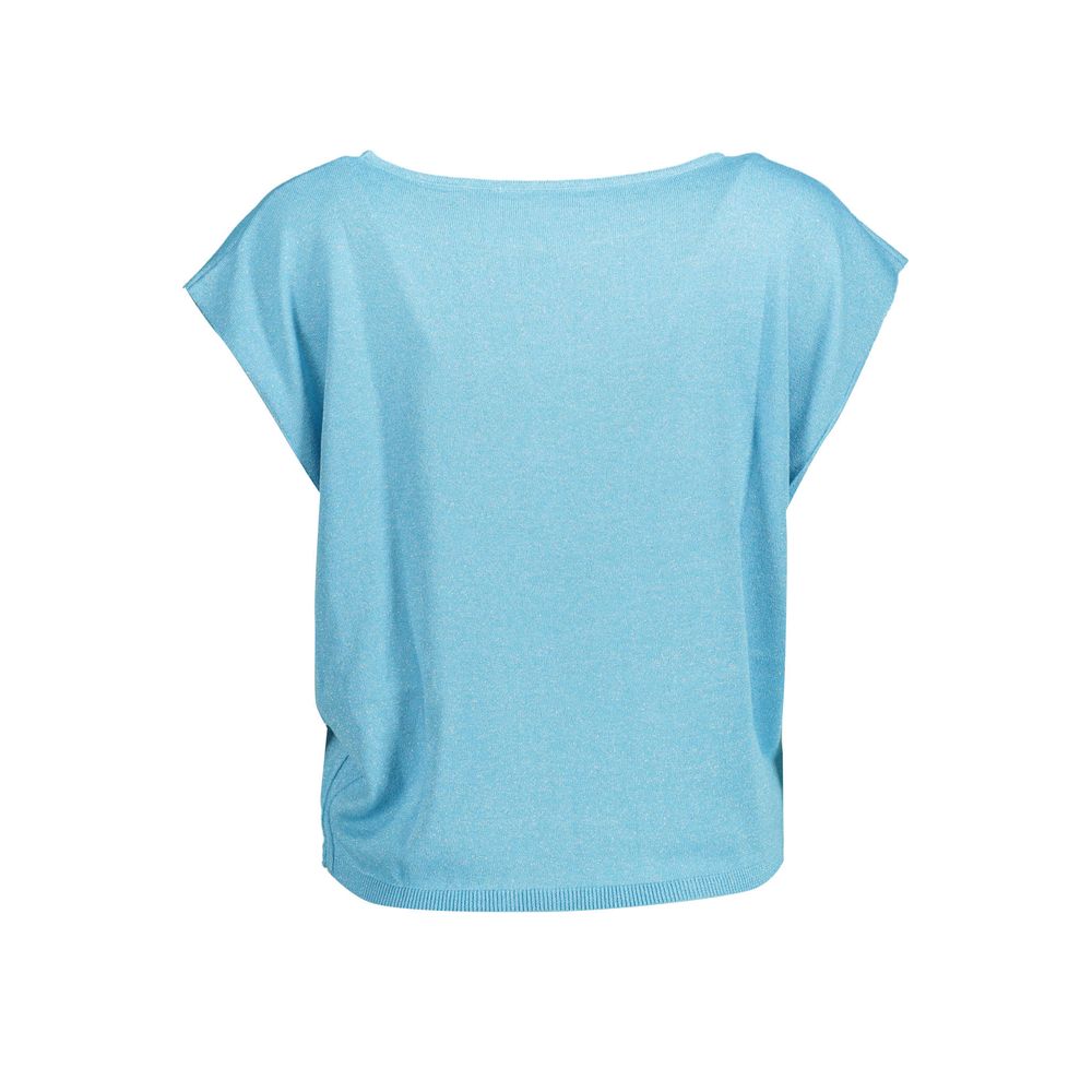Kocca Blue Polyester Tops & T-Shirt LUNESCAPE