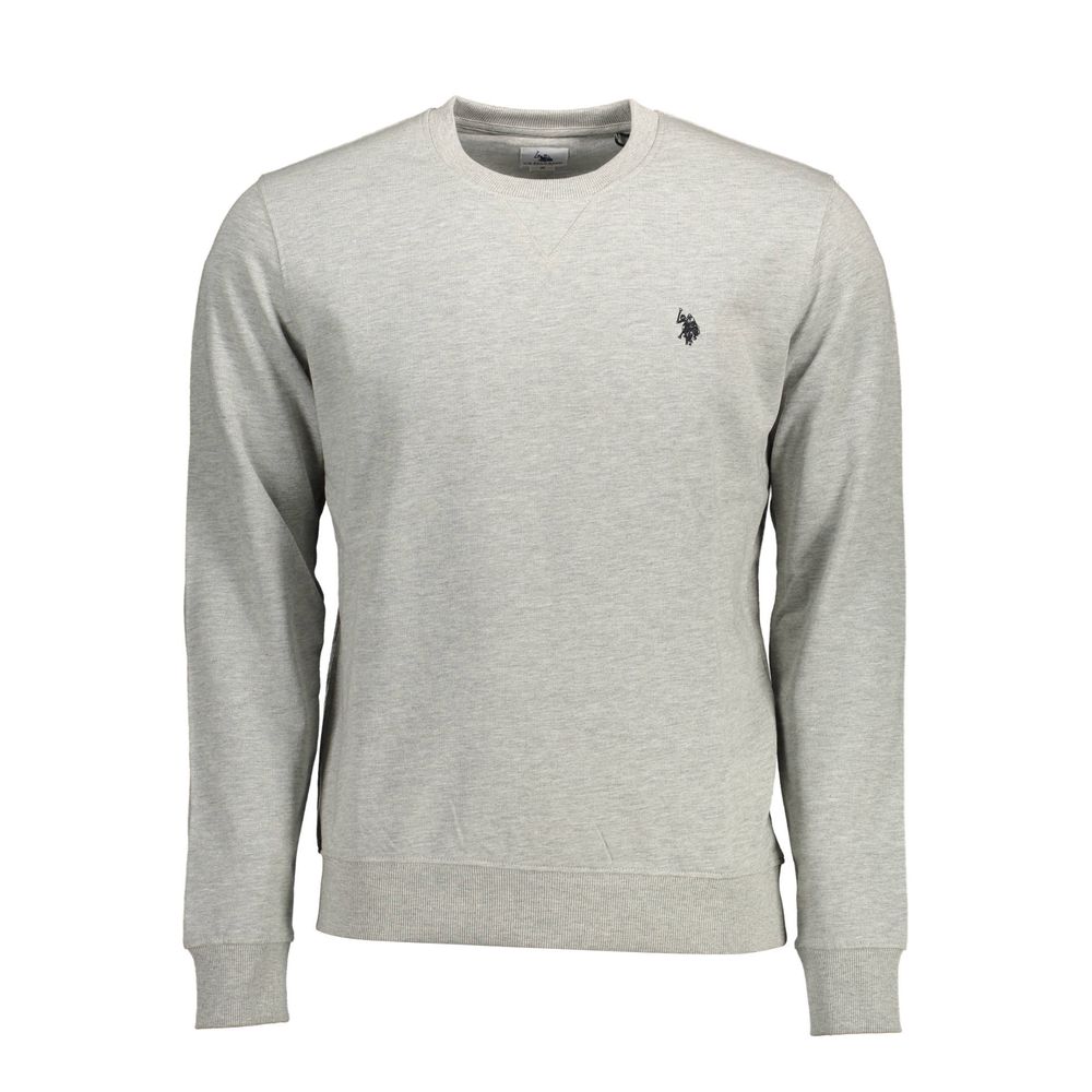 U.S. POLO ASSN. Gray Cotton Men's Sweatshirt