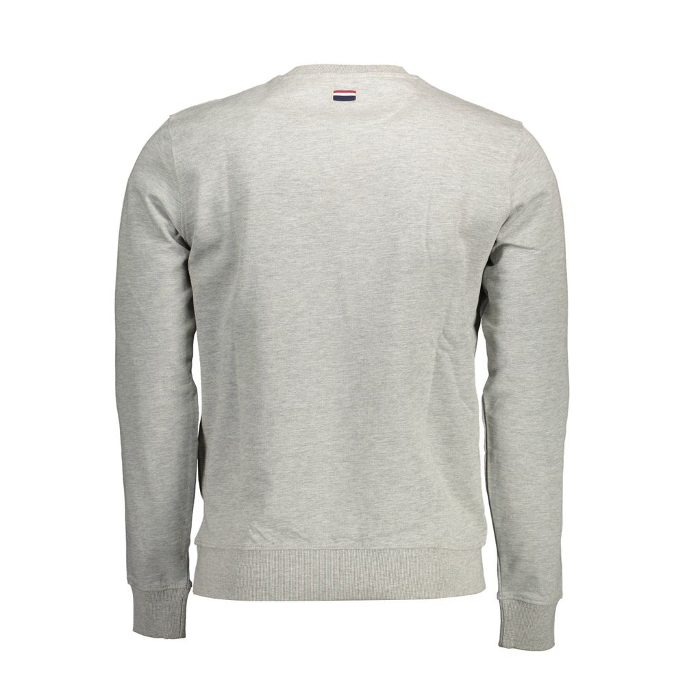 U.S. POLO ASSN. Gray Cotton Men's Sweatshirt