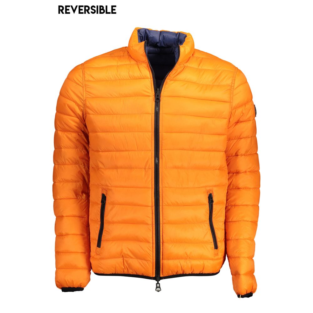 U.S. POLO ASSN. Orange Nylon Men's Jacket