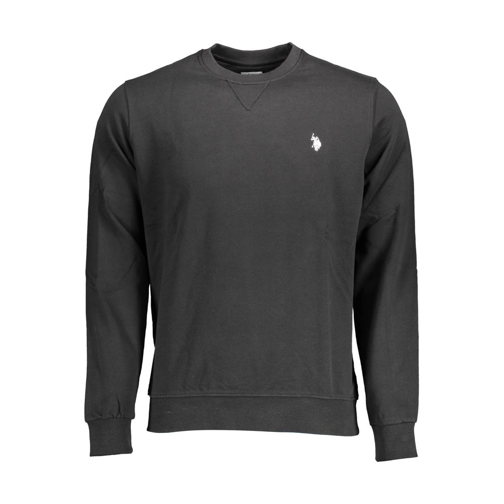U.S. POLO ASSN. Black Cotton Men's Sweatshirt