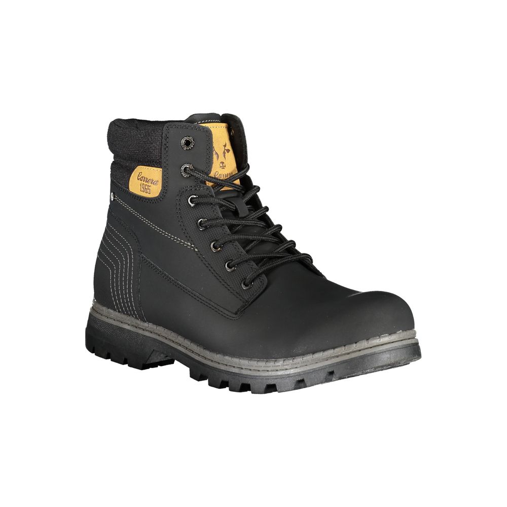 Carrera Black Polyester Boot LUNESCAPE