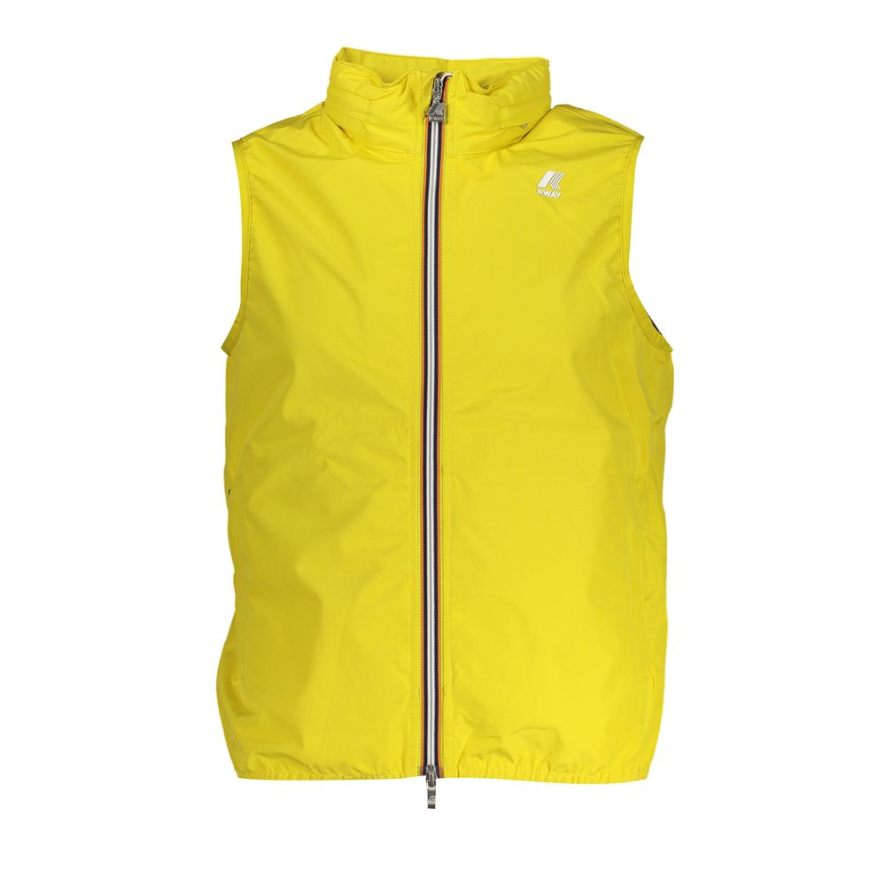 K-WAY Yellow Polyester Jacket LUNESCAPE