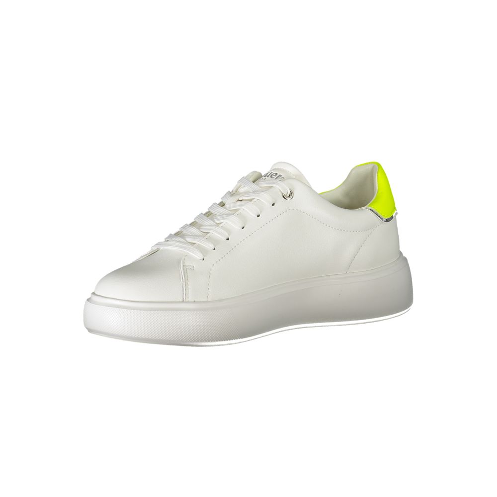 Blauer White Polyester Sneaker LUNESCAPE