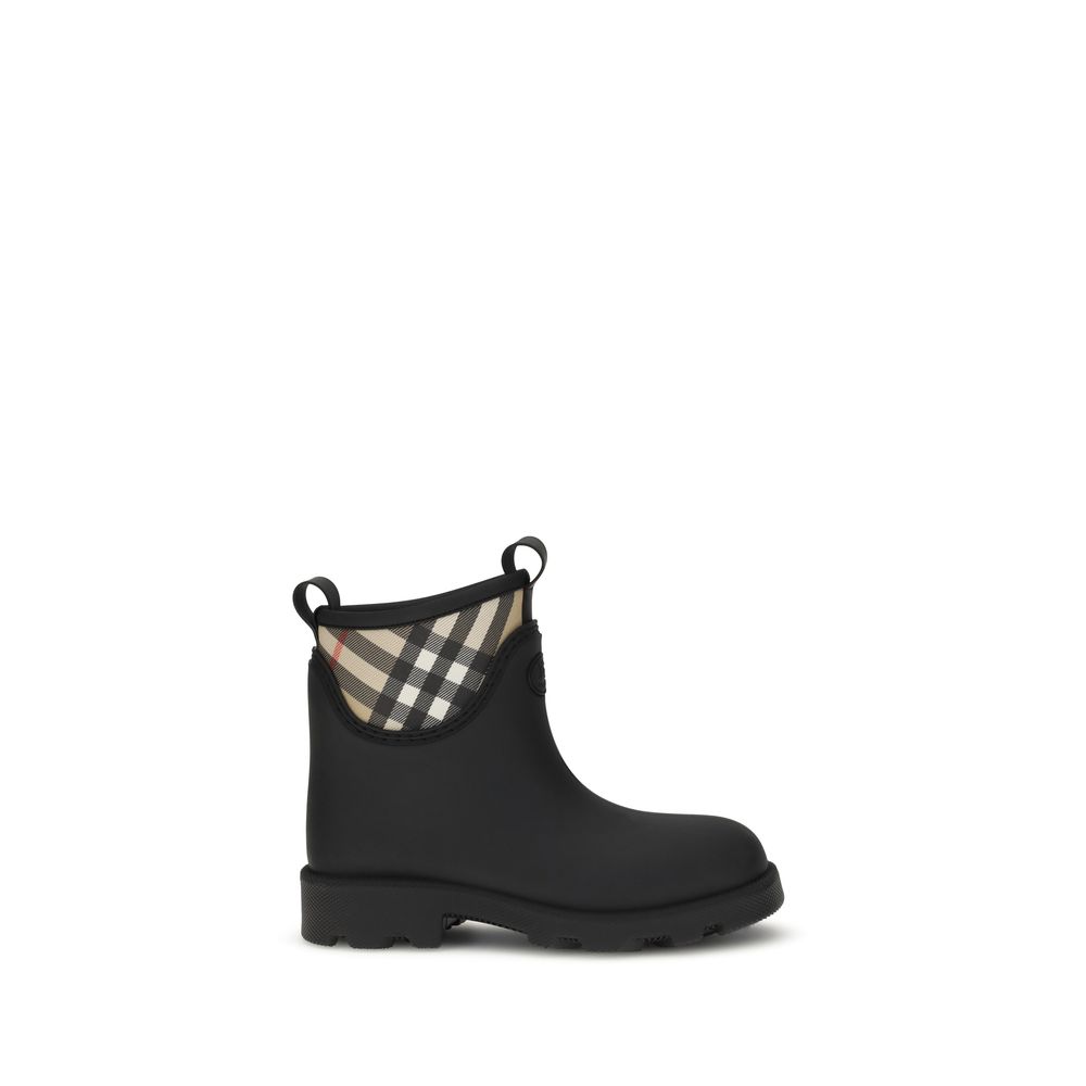 Burberry Marsh Stamp rubber Ankle Boots LUNESCAPE