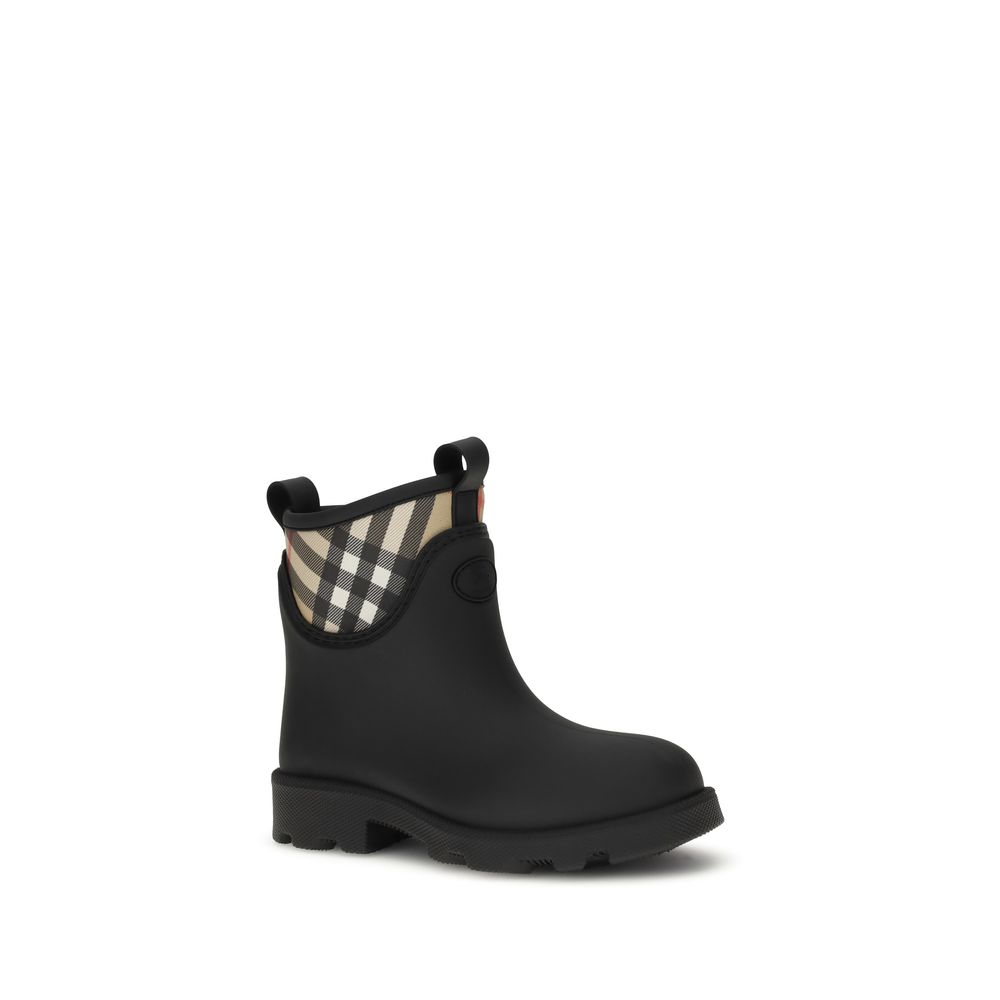 Burberry Marsh Stamp rubber Ankle Boots LUNESCAPE