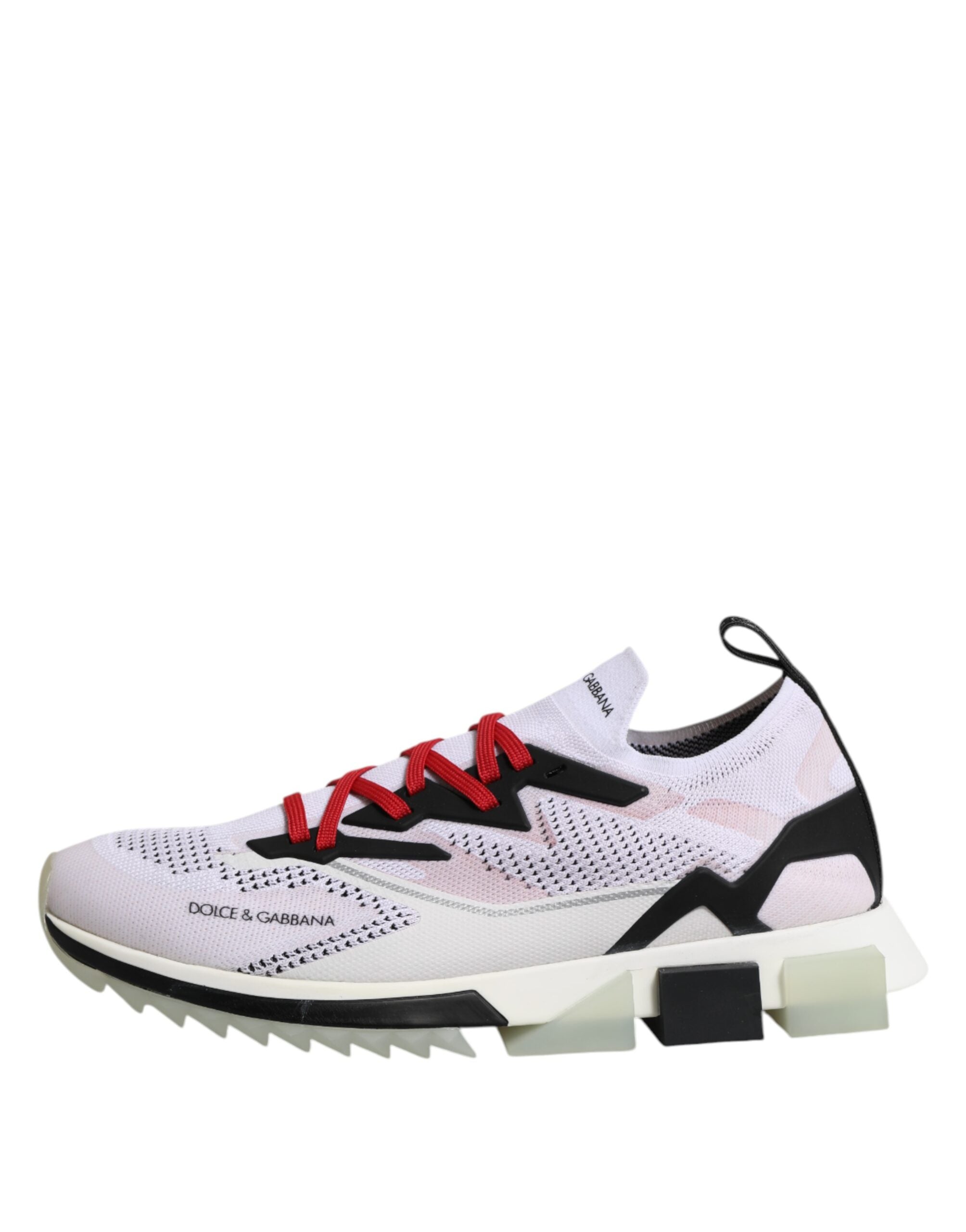 Dolce & Gabbana White SORRENTO Sport Stretch Sneakers Shoes LUNESCAPE