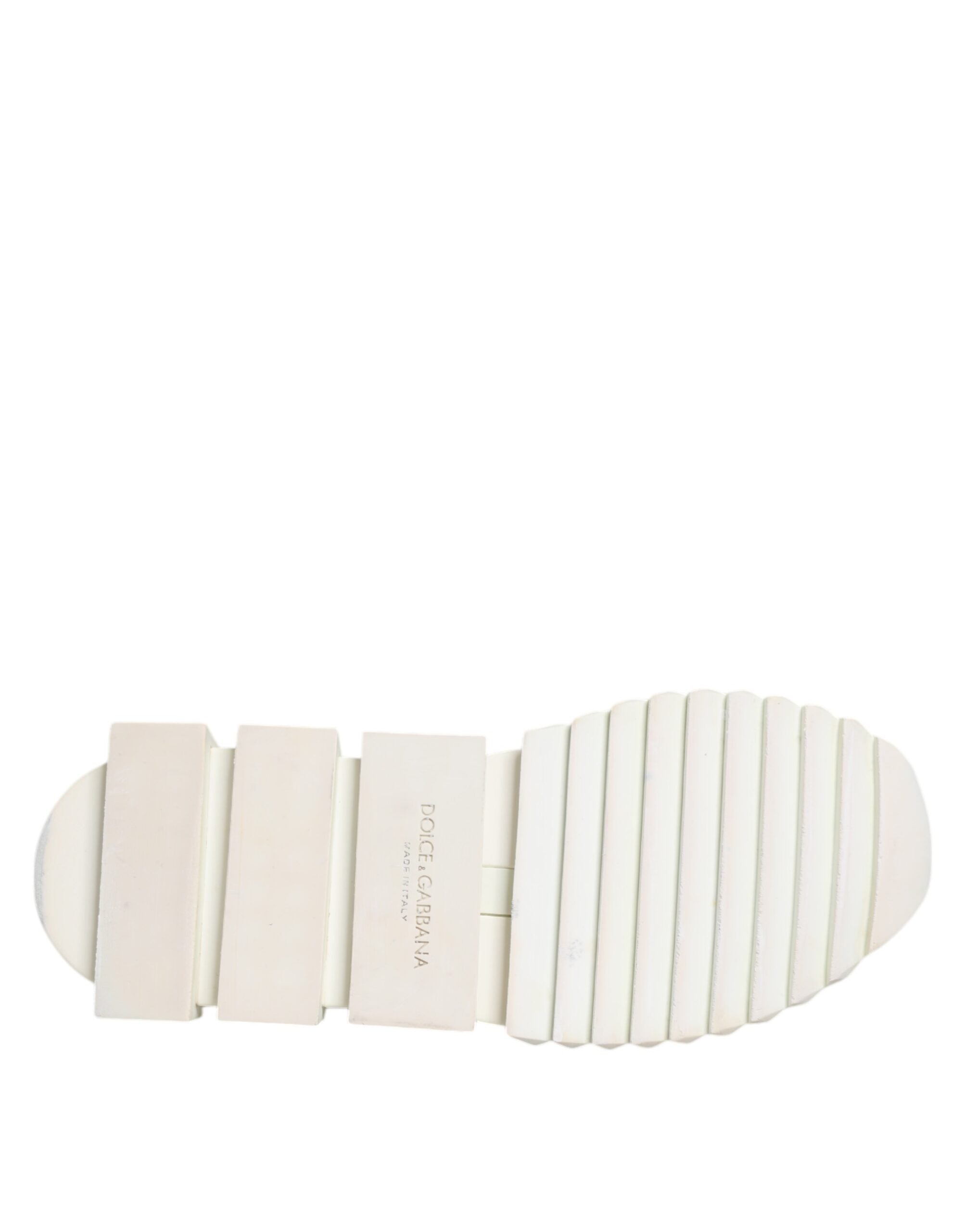 Dolce & Gabbana White SORRENTO Slip On Low Top Sneakers Shoes LUNESCAPE