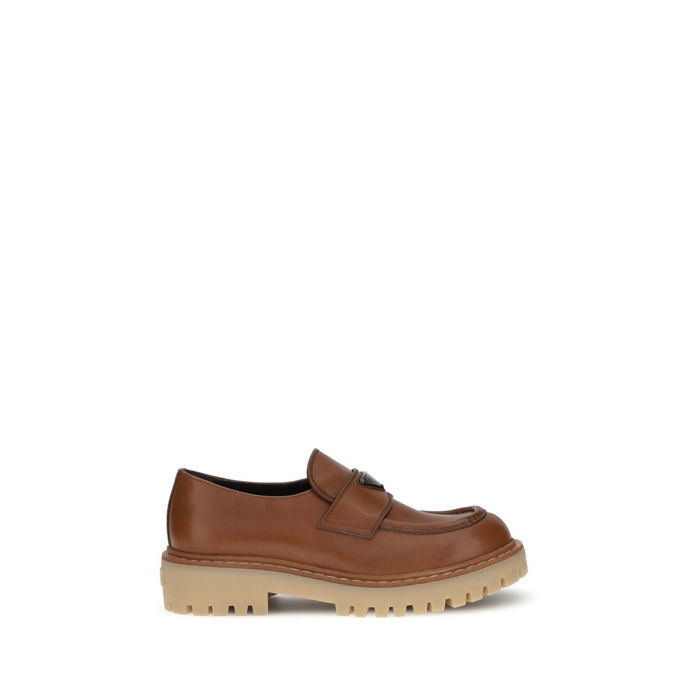 Prada Leather Loafers LUNESCAPE
