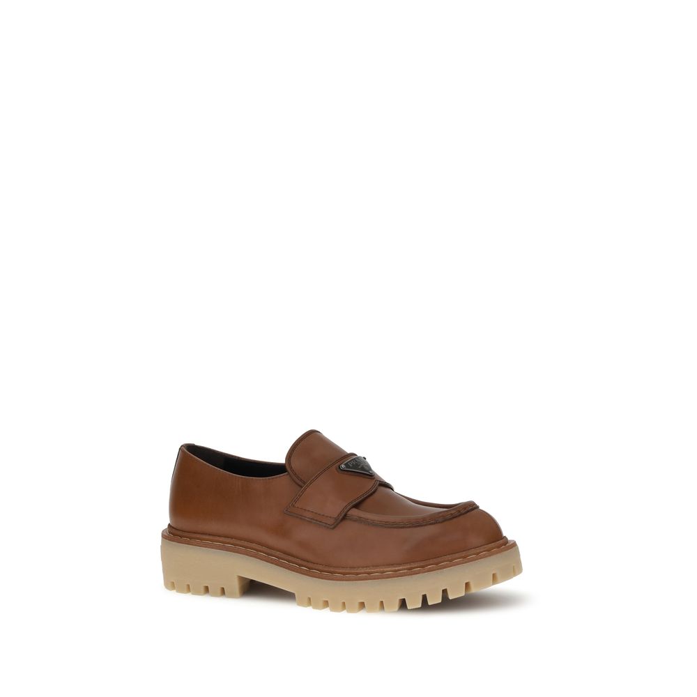 Prada Leather Loafers LUNESCAPE