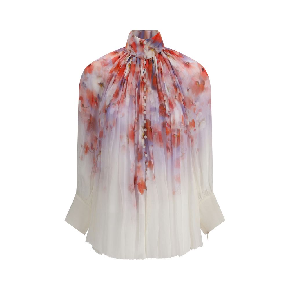 Zimmermann Floral print Crush Blouse LUNESCAPE