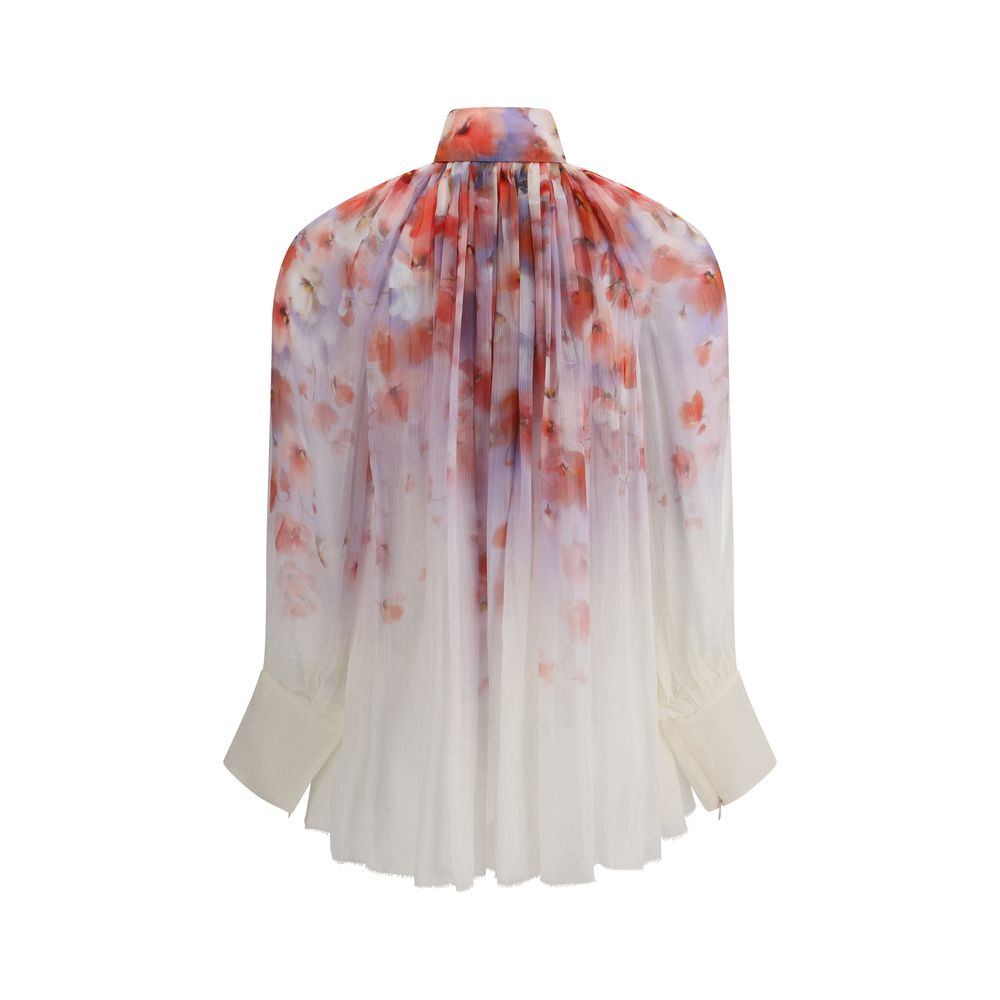 Zimmermann Floral print Crush Blouse LUNESCAPE