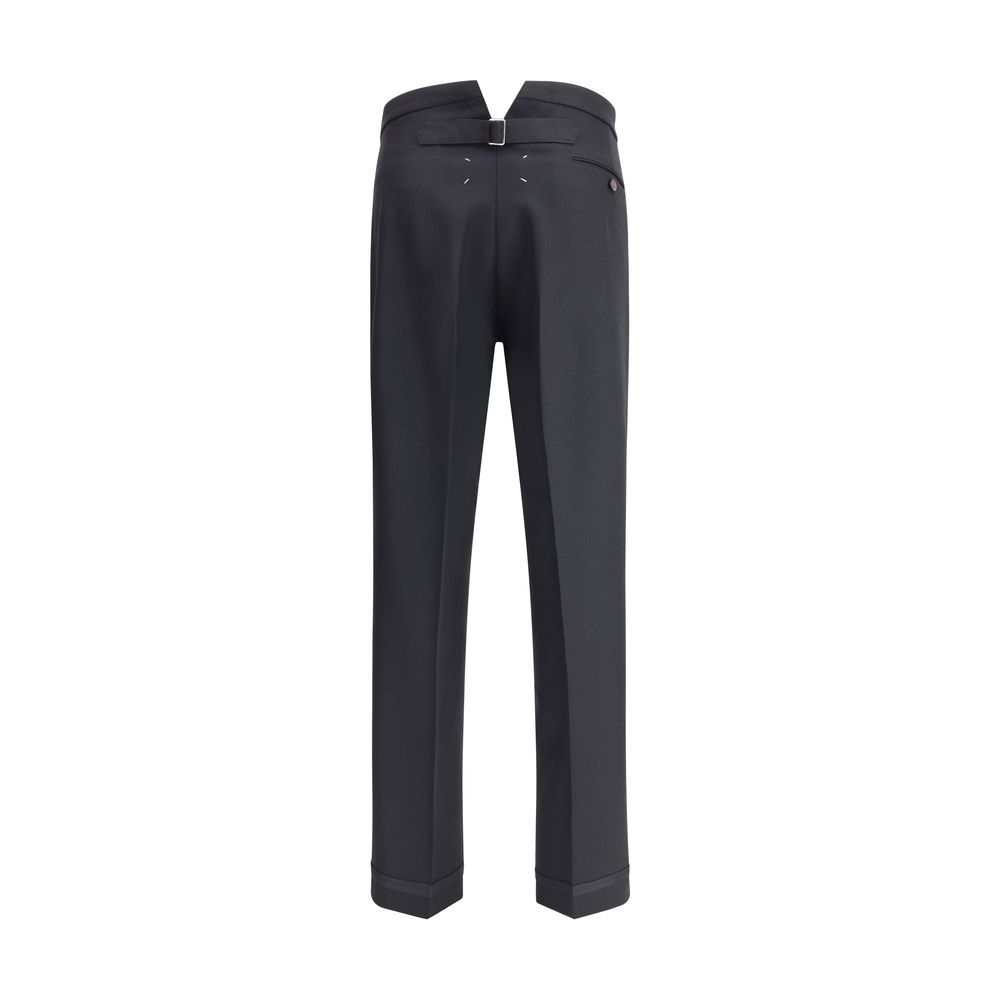 Margiela Wool pleated Pants LUNESCAPE