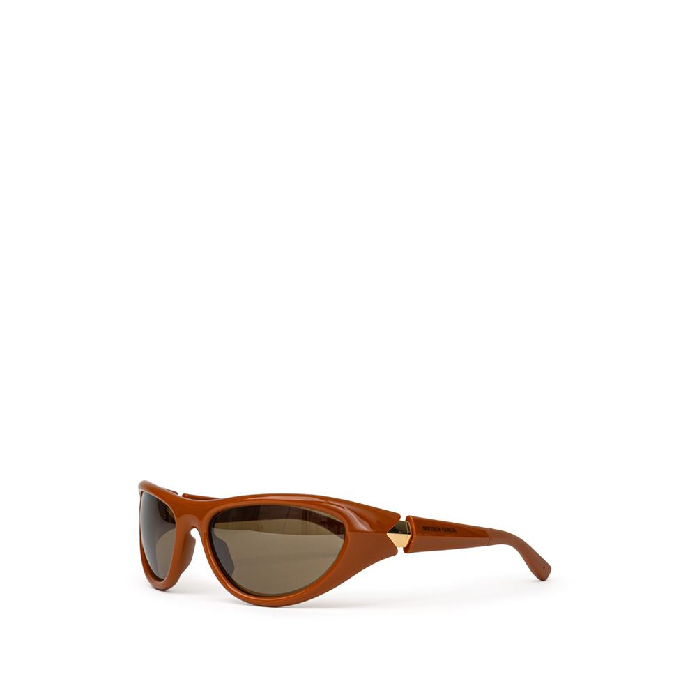 Bottega Veneta Brown Acetate Sunglass LUNESCAPE