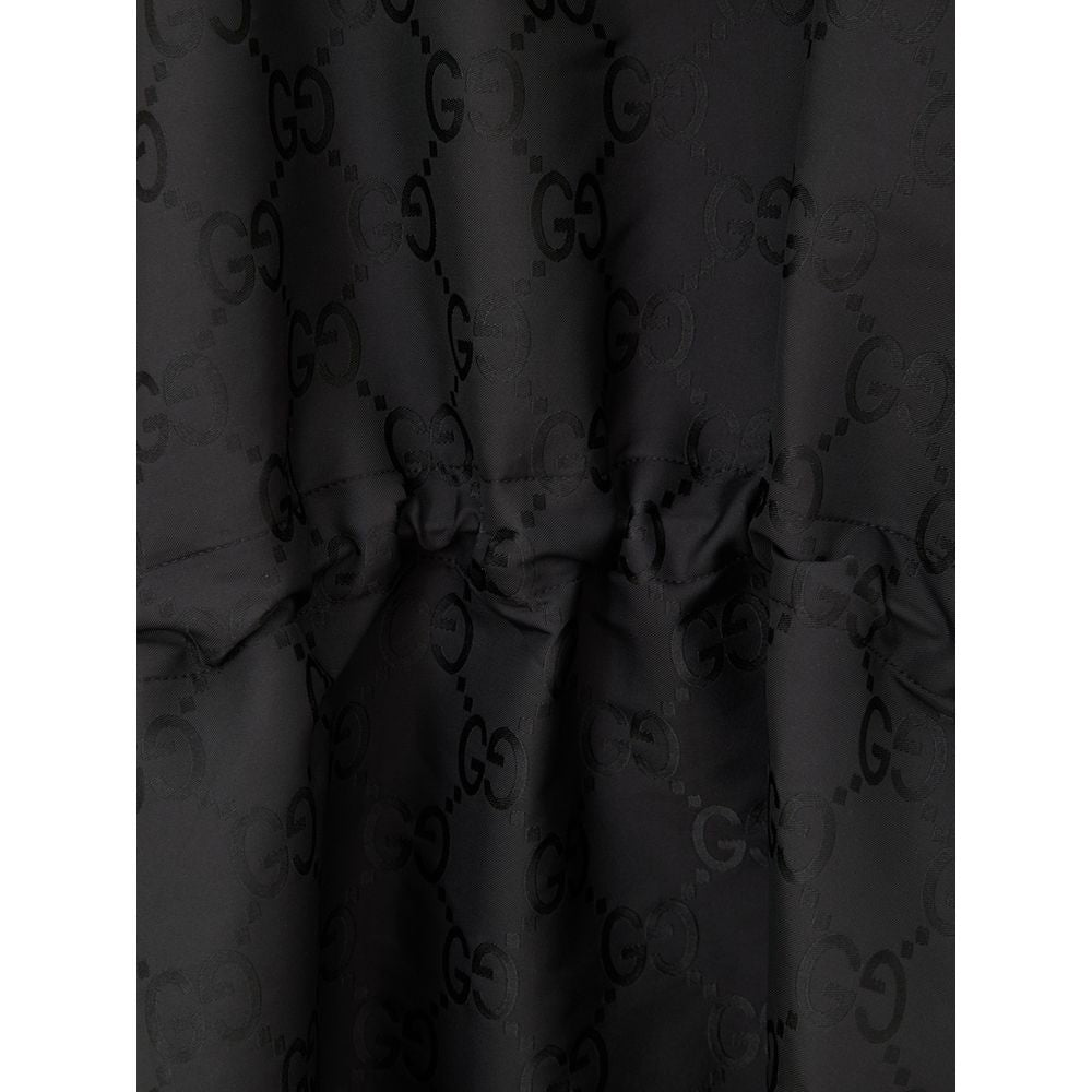 Gucci Black Polyester Trench Coat LUNESCAPE