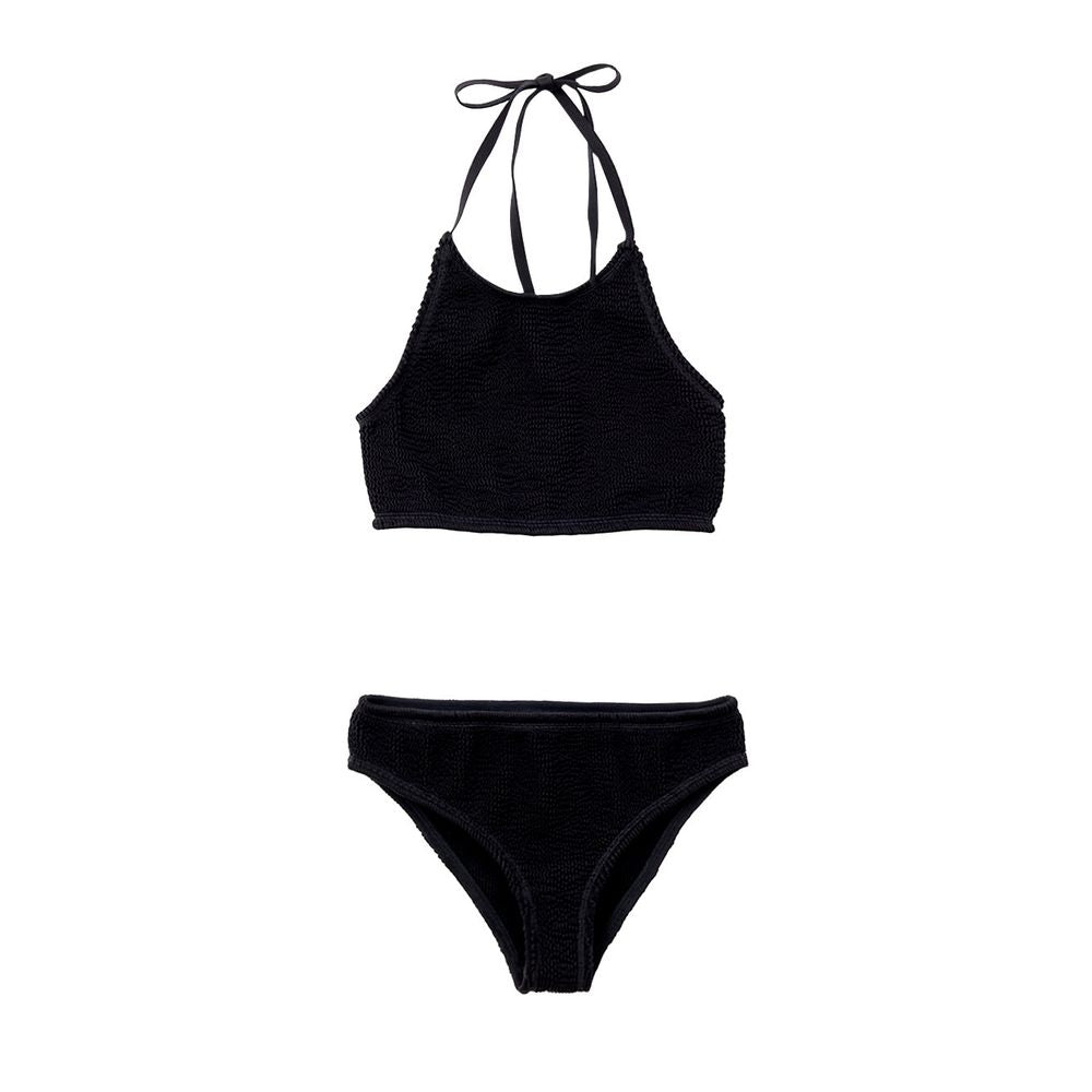 Bottega Veneta Black Polyamide Bikini LUNESCAPE