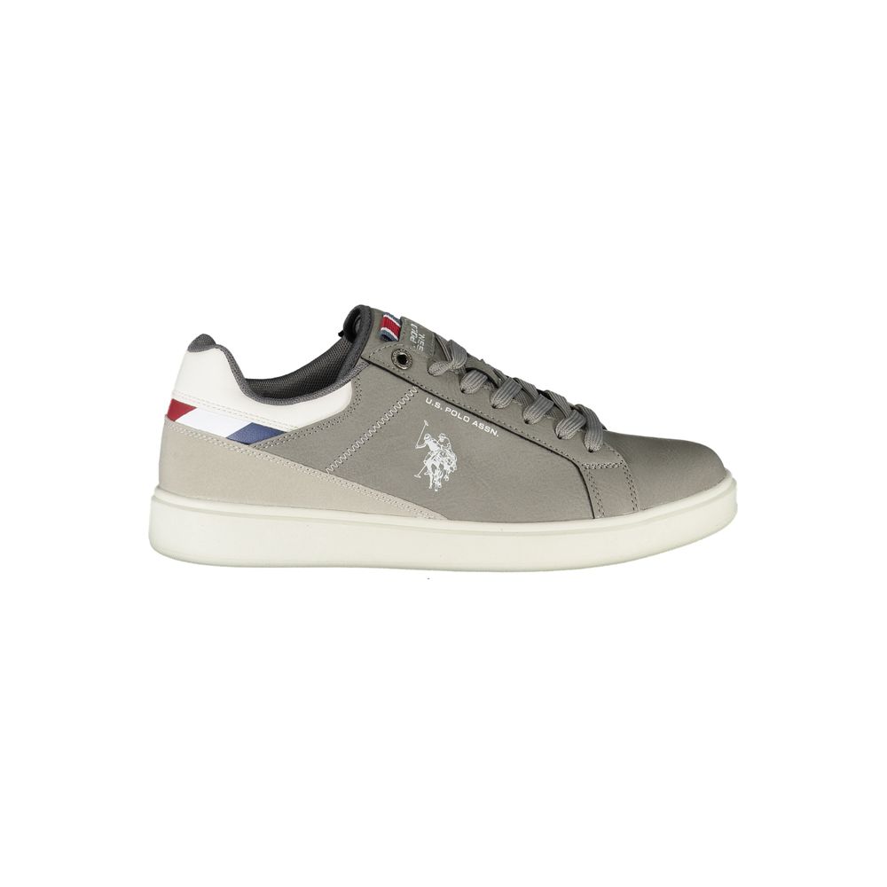 U.S. POLO ASSN. Gray Polyester Sneaker LUNESCAPE