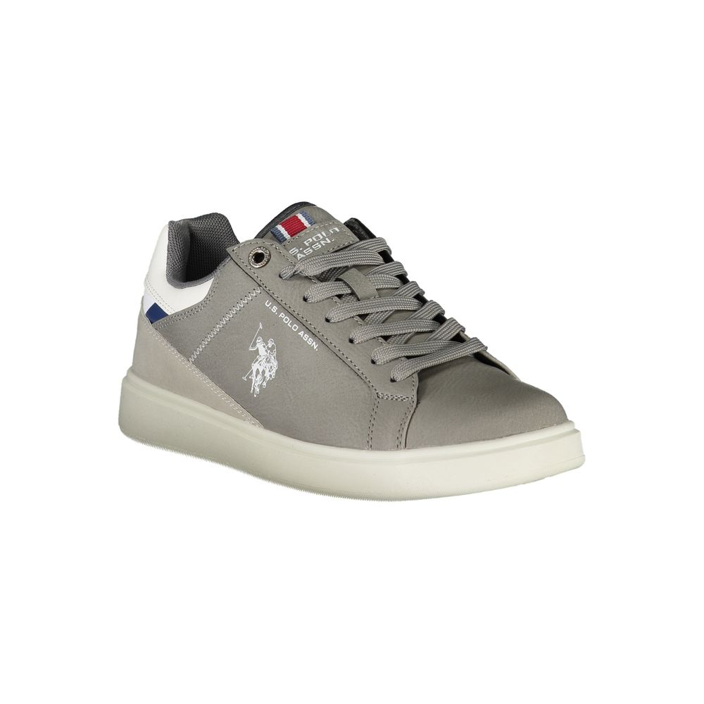 U.S. POLO ASSN. Gray Polyester Sneaker LUNESCAPE