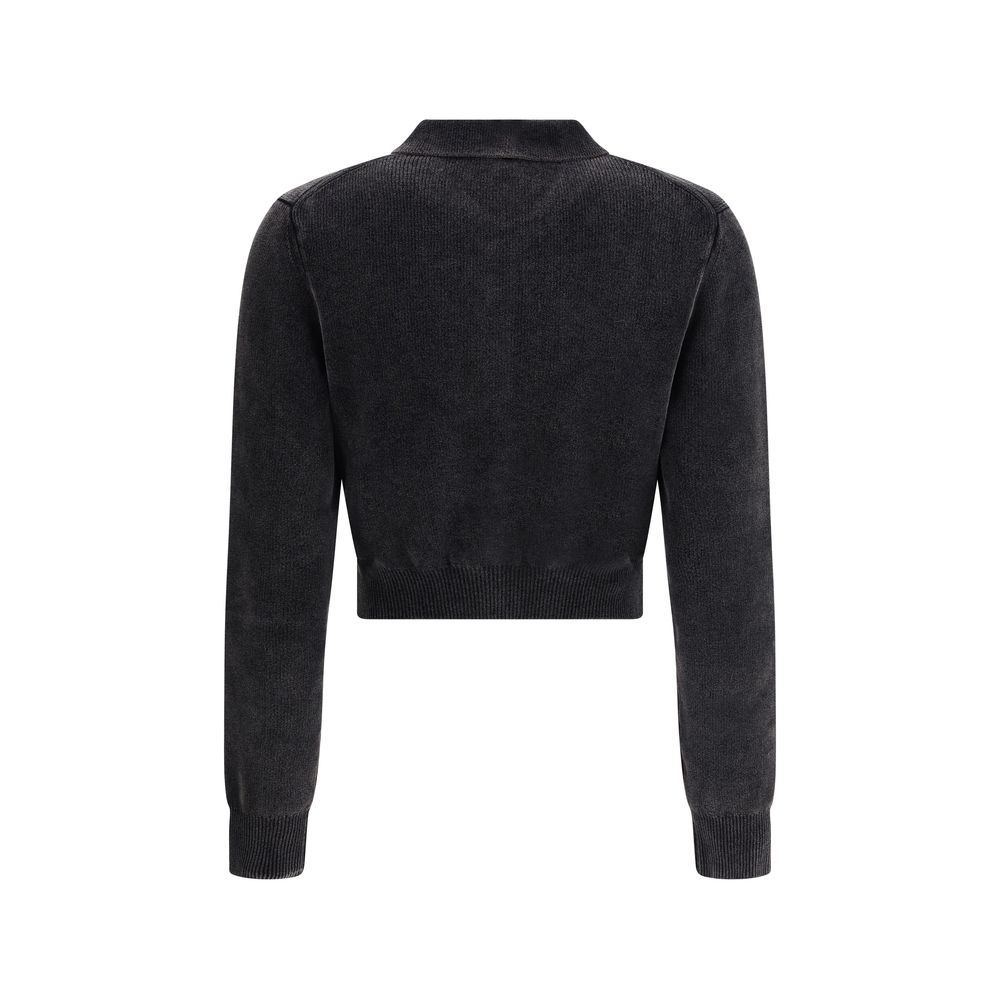 Alexander Wang Polo Cardigan crop LUNESCAPE