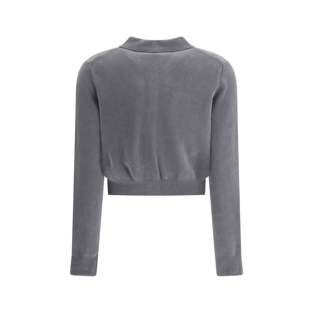 Alexander Wang Polo Cardigan crop LUNESCAPE