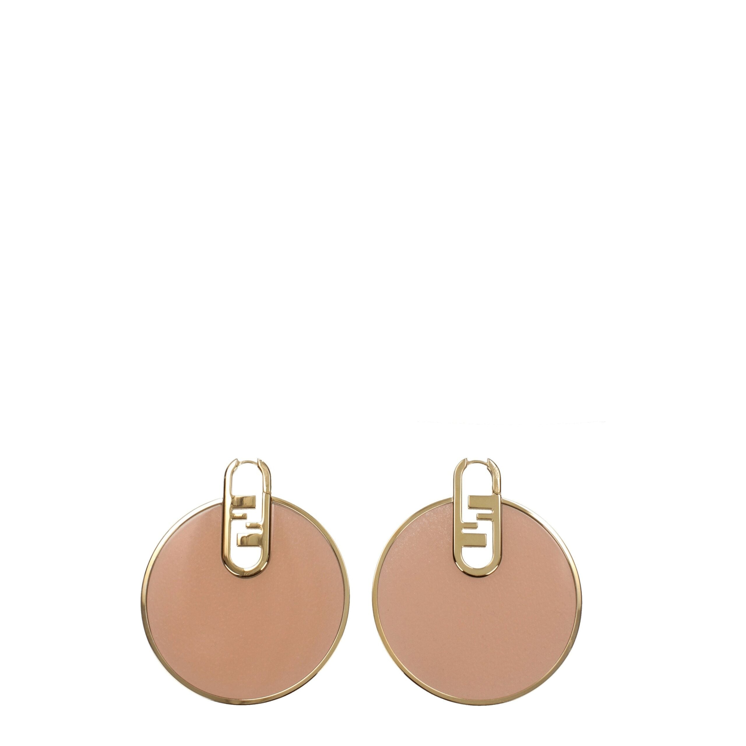 Fendi Pink Plexiglass Earrings LUNESCAPE