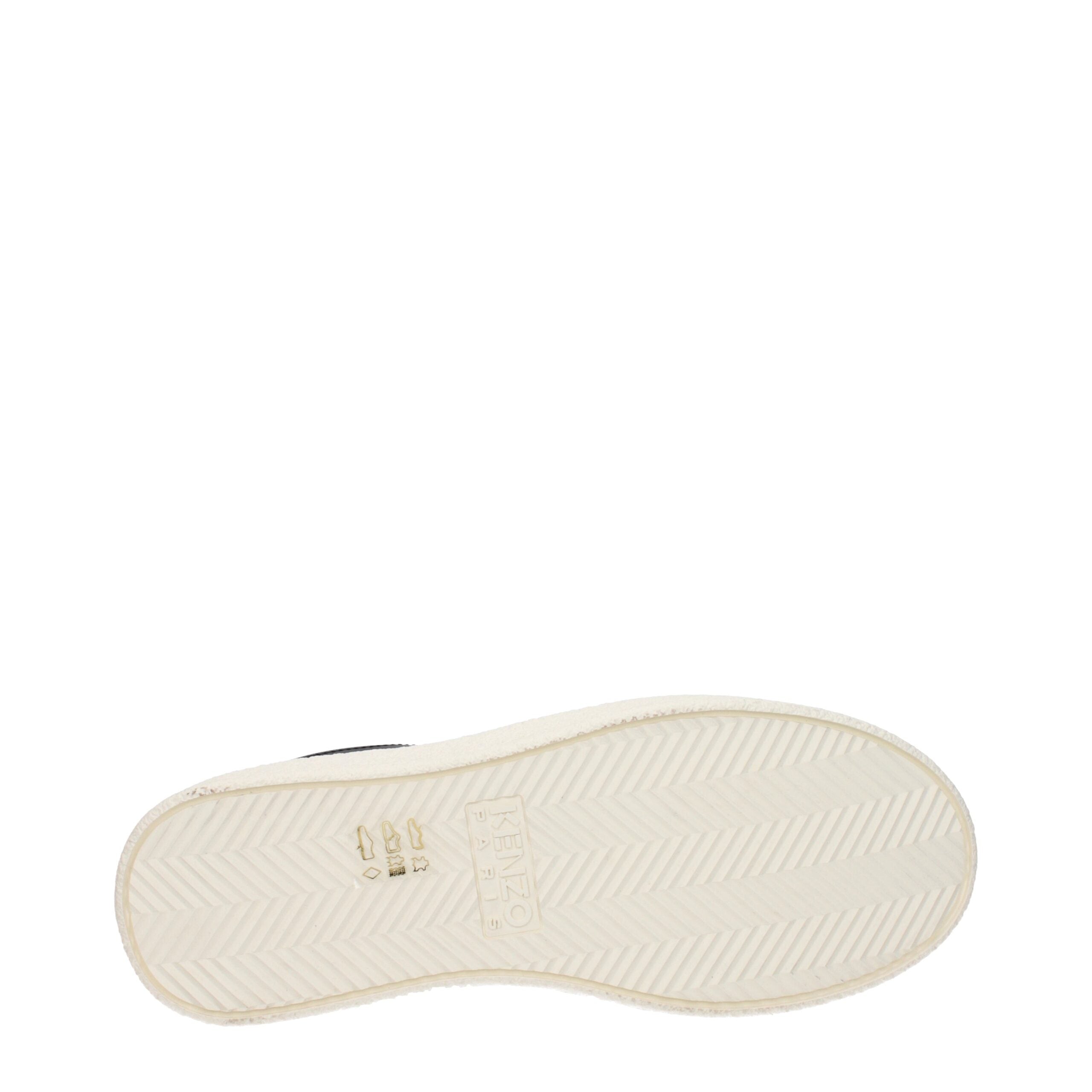 Kenzo Black Leather Low Tops LUNESCAPE