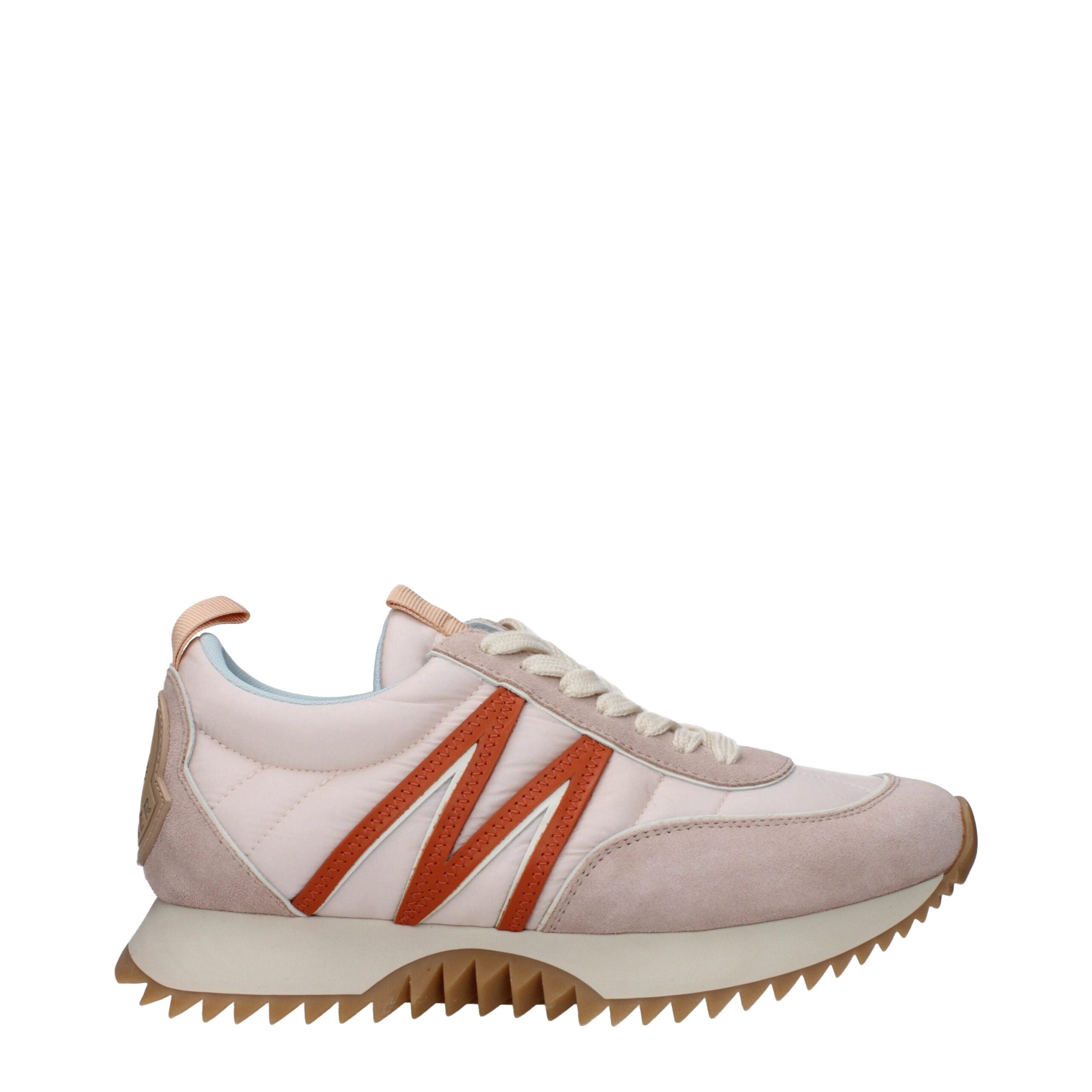 Moncler Pink Fabric Chunky Sneakers LUNESCAPE