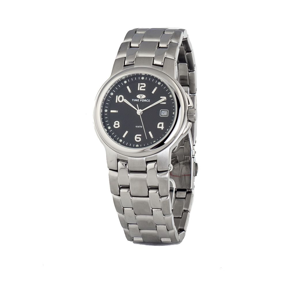 Time Force Silver Stainless Steel Watch LUNESCAPE