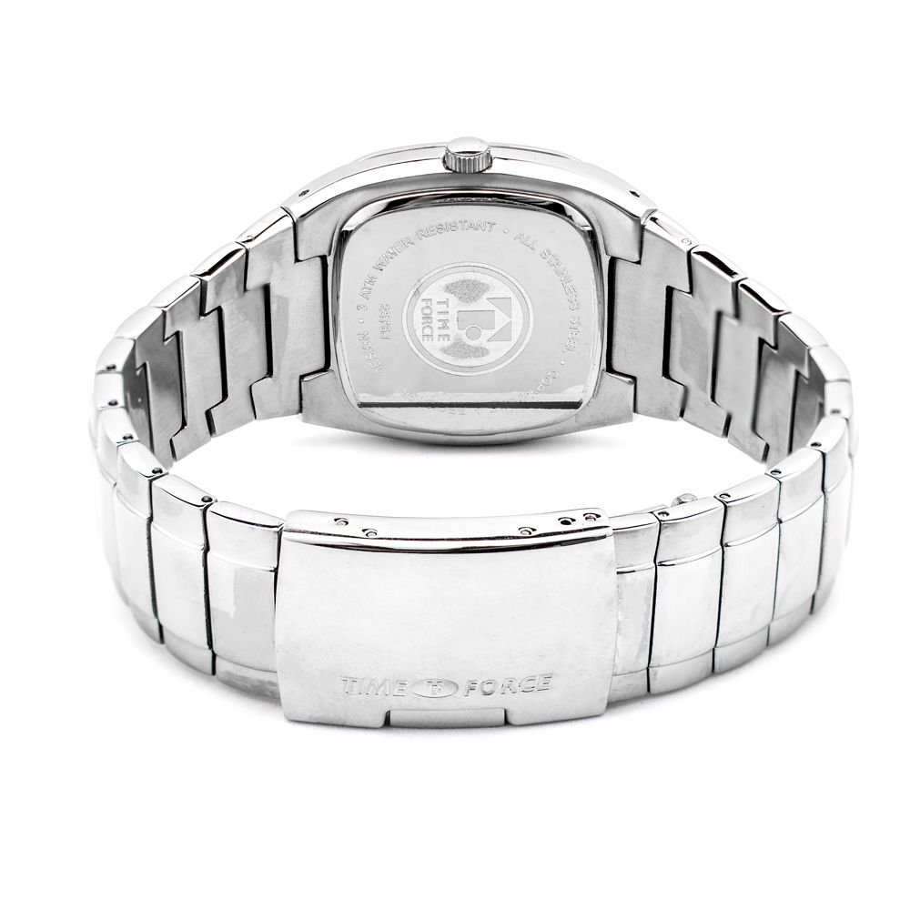 Time Force Silver Stainless Steel Watch LUNESCAPE