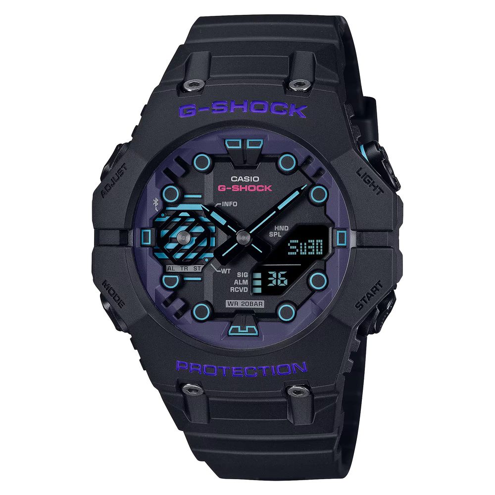 Casio Black Resin Watch LUNESCAPE