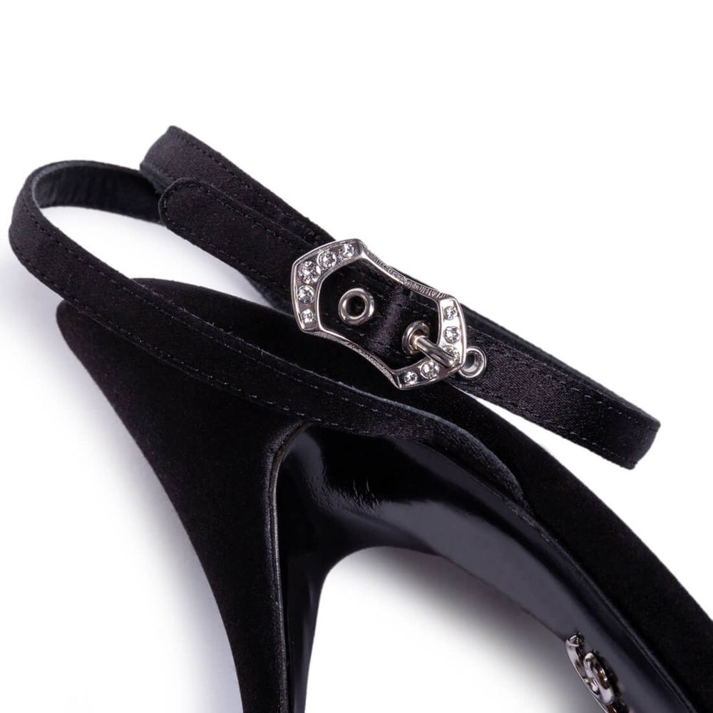 Dolce & Gabbana Black Goatskin Sandal LUNESCAPE
