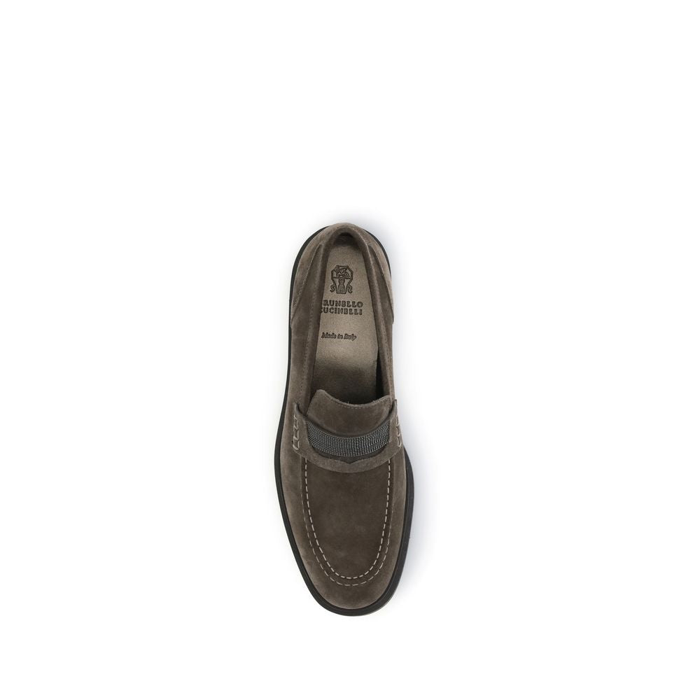 Brunello Cucinelli Leather Loafers LUNESCAPE