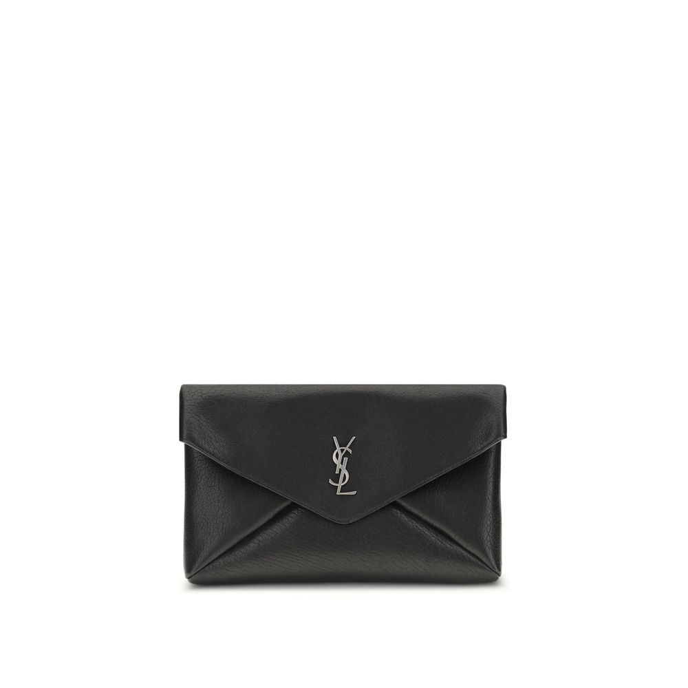 Saint Laurent Cassandre large envelope Clutch Bag LUNESCAPE