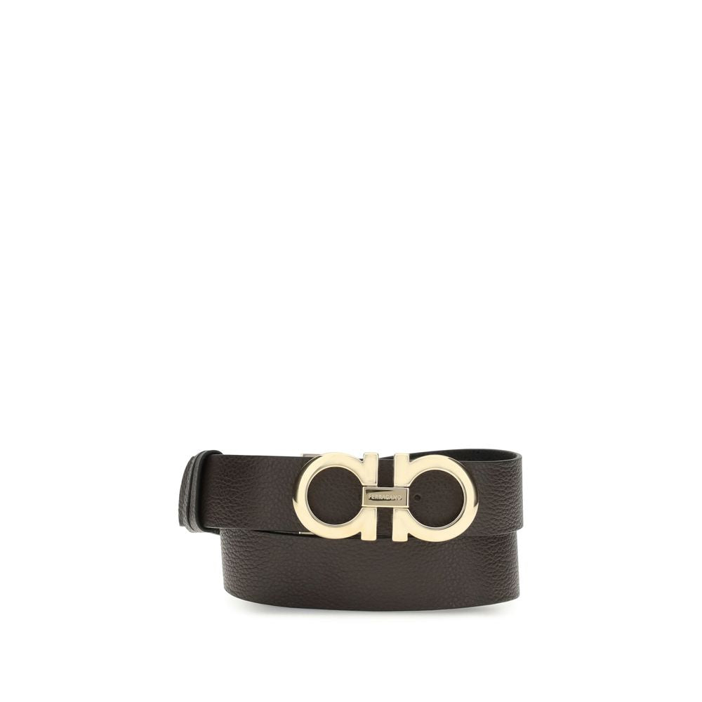 Ferragamo Reversible leather Belt LUNESCAPE