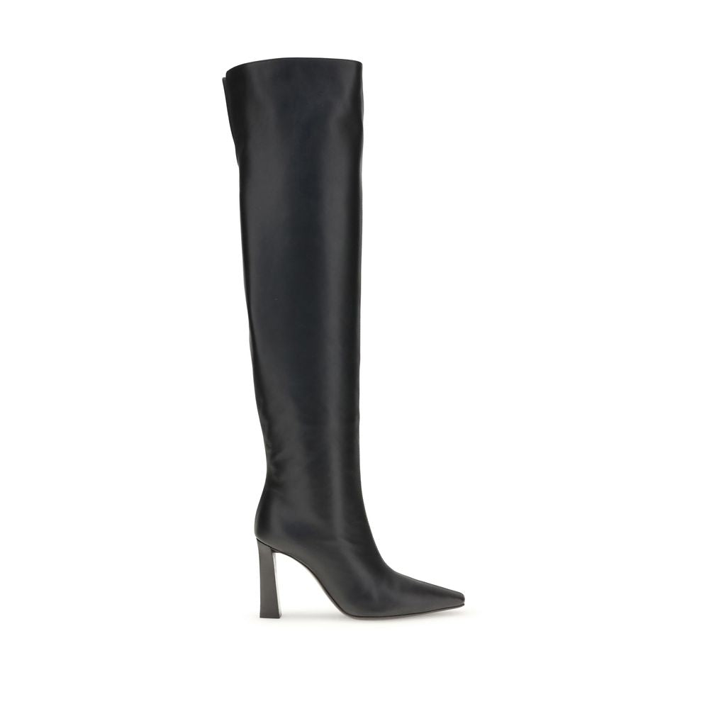 Giuseppe Zanotti Extra high leather Boots LUNESCAPE
