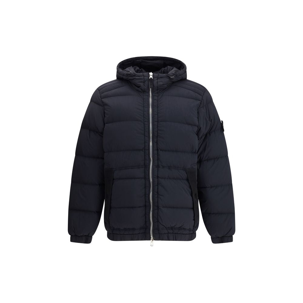 Stone Island Hooded Down Jacket LUNESCAPE