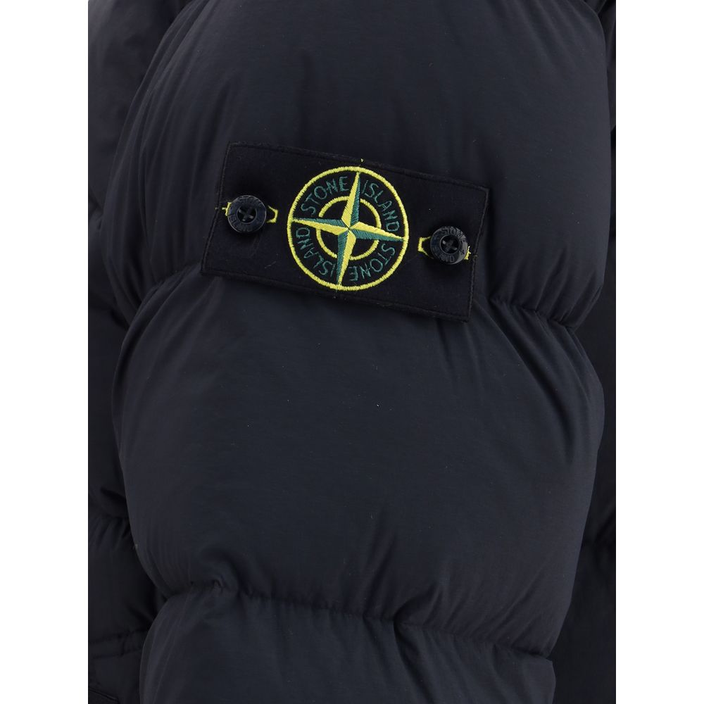 Stone Island Hooded Down Jacket LUNESCAPE