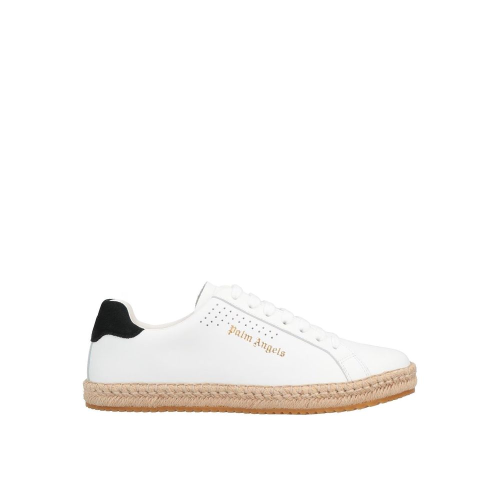 Palm Angels Leather Logo Sneakers LUNESCAPE