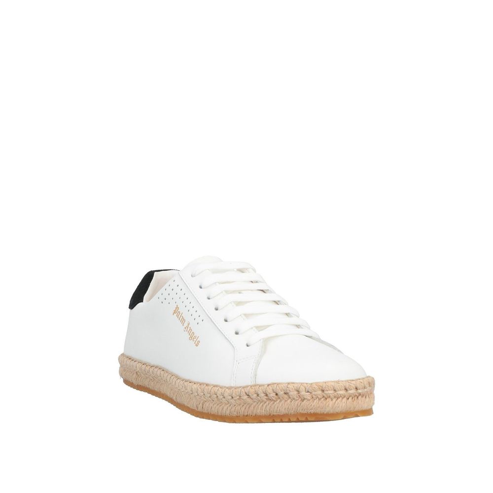 Palm Angels Leather Logo Sneakers LUNESCAPE