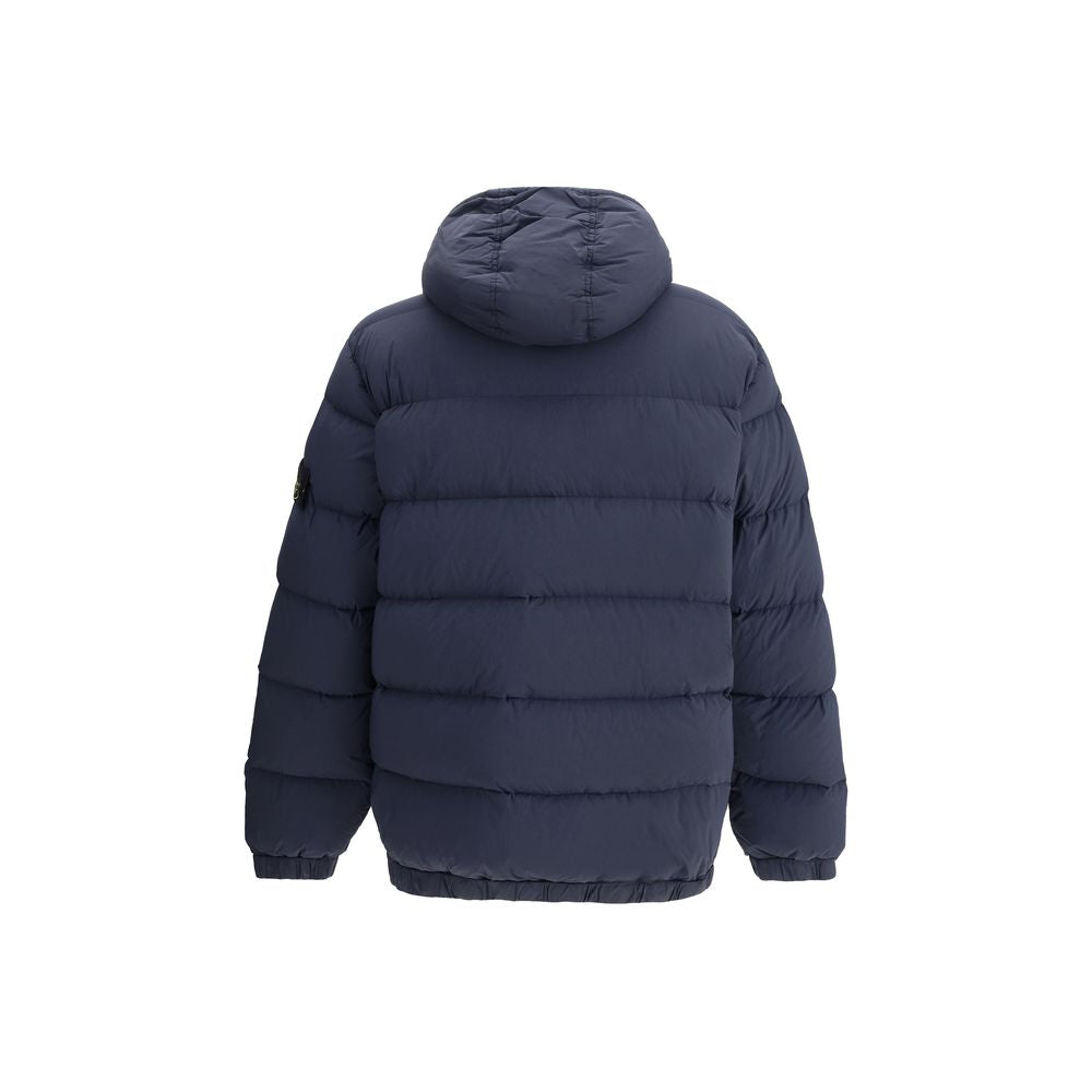 Stone Island Hooded Down Jacket LUNESCAPE