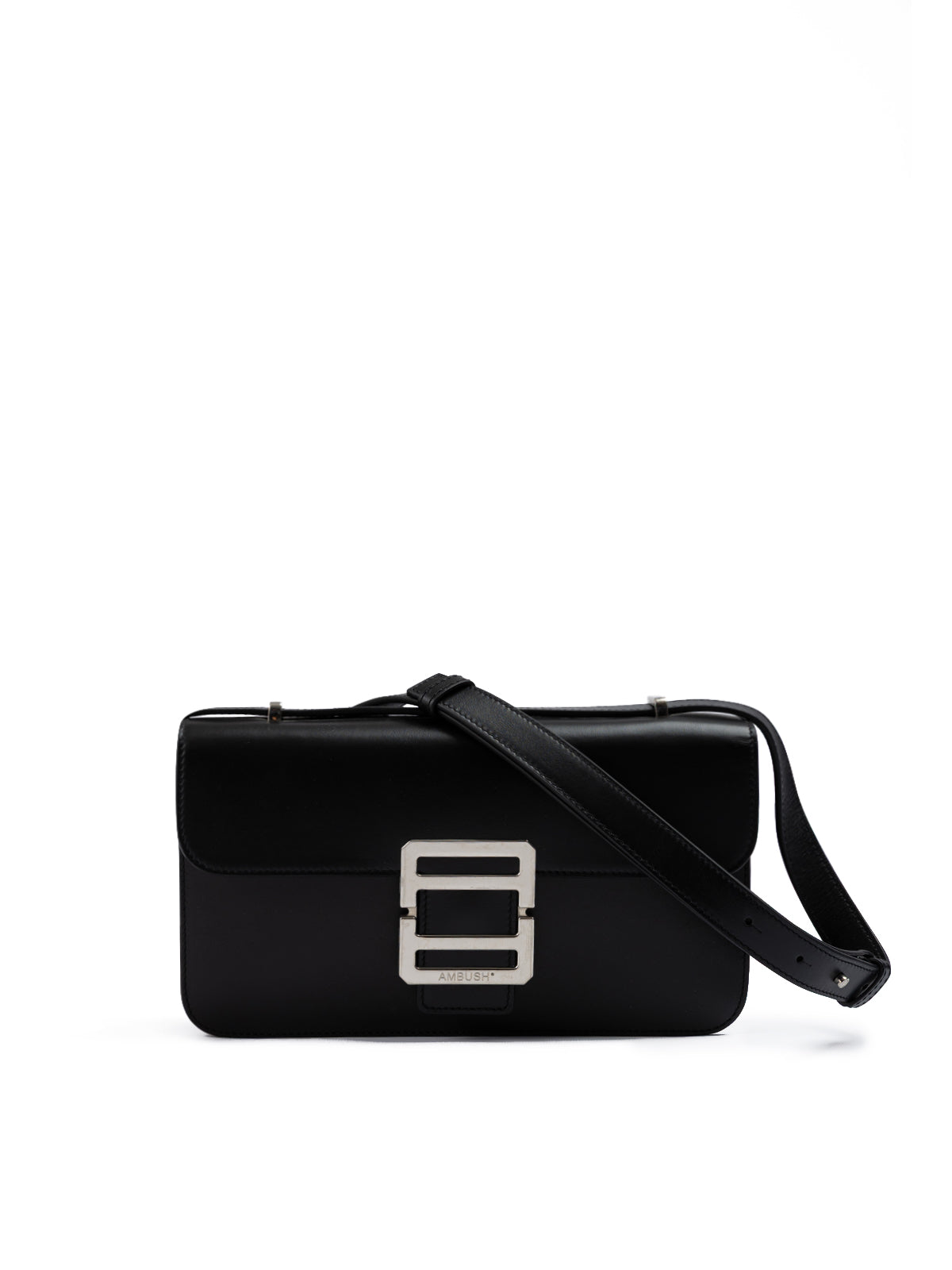 Ambush Black Leather Crossbody Bag LUNESCAPE