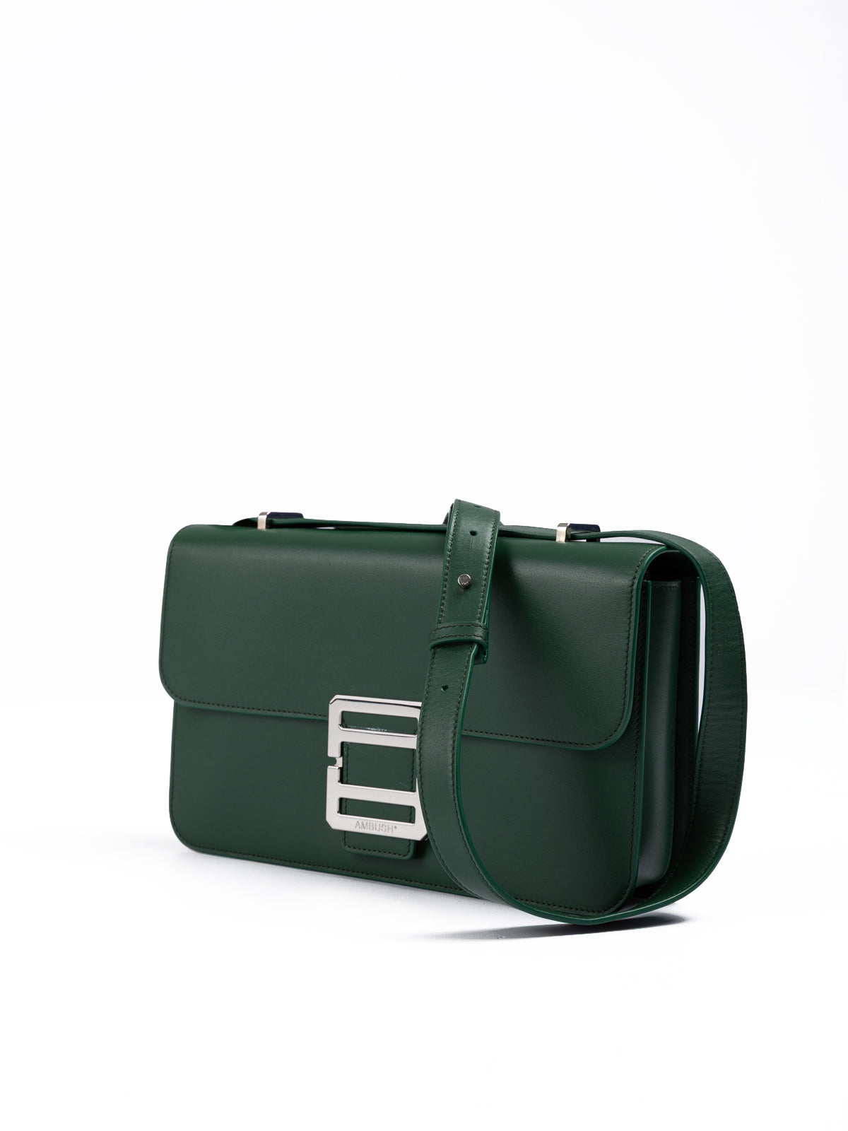 Ambush Green Leather Crossbody Bag LUNESCAPE