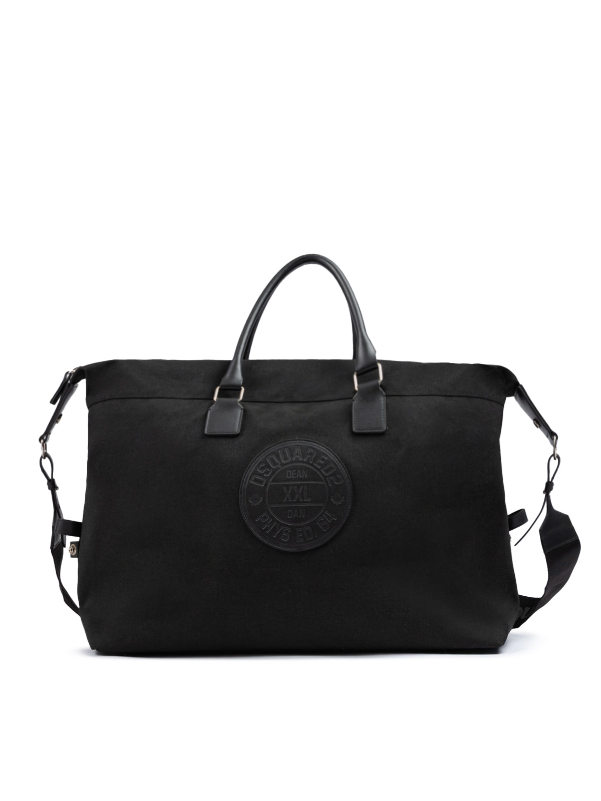 Dsquared² Black Fabric Weekend Travel Bag LUNESCAPE