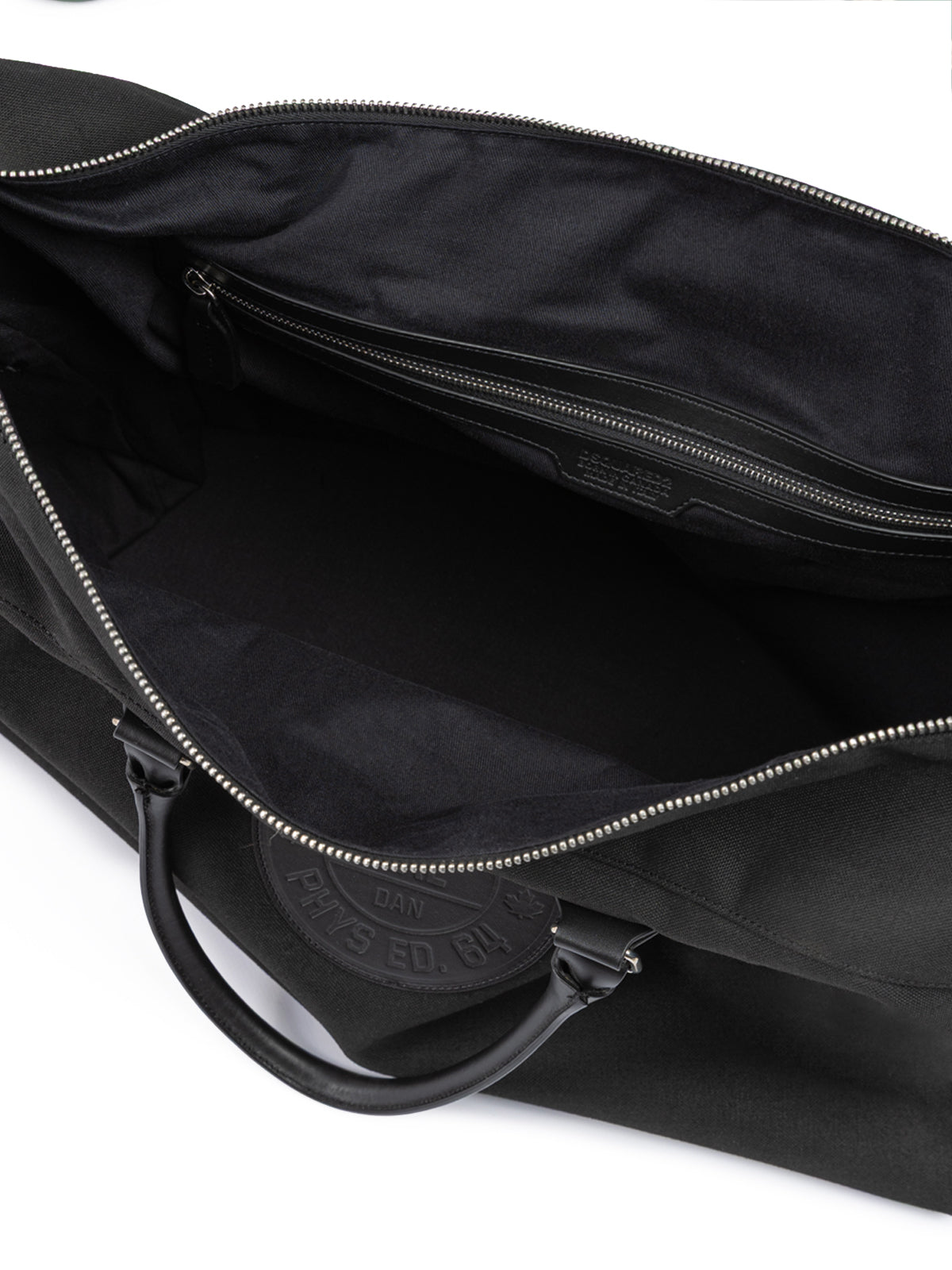 Dsquared² Black Fabric Weekend Travel Bag LUNESCAPE